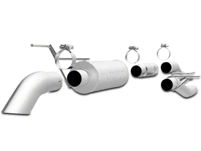 Magnaflow Off Road Pro Series Single Exhaust System; Turn Down (09-10 5.4L F-150, Excluding Raptor)
