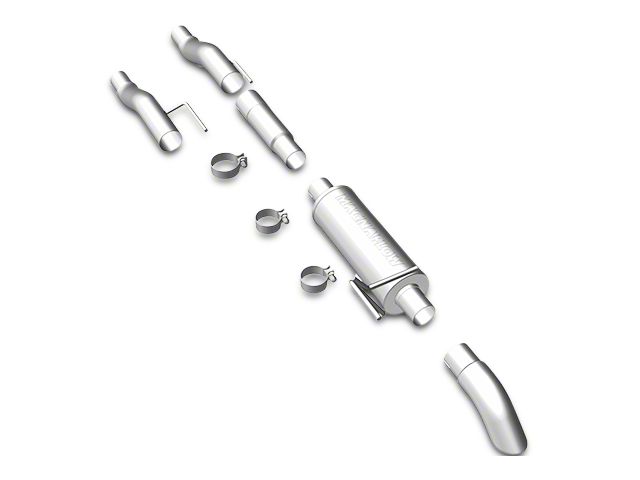 Magnaflow Off Road Pro Series Single Exhaust System; Turn Down (11-12 3.7L F-150)