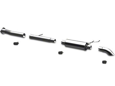Magnaflow Off Road Pro Series Single Exhaust System; Turn Down (07-13 4.8L Sierra 1500)