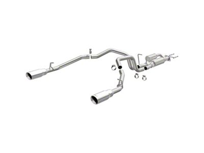 Magnaflow SPEQ Series Dual Exhaust System with Polished Tips; Rear Exit (25-26 3.0L RAM 1500, Excluding RHO)
