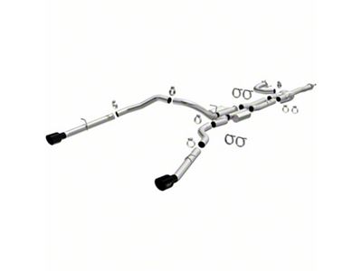 Magnaflow SPEQ Series Single Exhaust System with Black Chrome Tips; Rear Exit (21-24 RAM 1500 TRX)