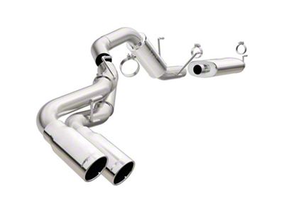 Magnaflow Street Series Single Exhaust System with Polished Tips; Side Exit (14-24 4WD 6.4L RAM 2500)