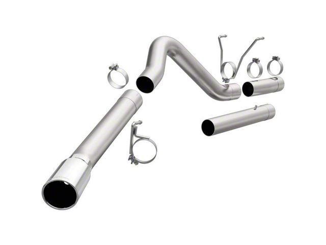 Magnaflow Aluminized PRO DPF Series Single Exhaust System with Polished Tip; Side Exit (07-18 6.7L RAM 2500)