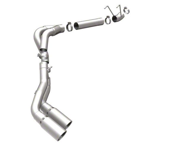 Magnaflow PRO DPF Series Dual Exhaust System with Polished Tips; Same Side Exit (07-10 6.7L RAM 2500)