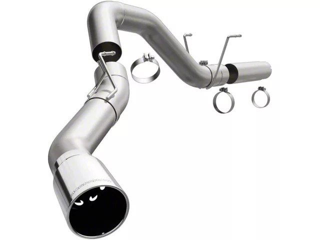 Magnaflow PRO DPF Series Single Exhaust System with Polished Tip; Side Exit (19-24 6.7L RAM 2500)