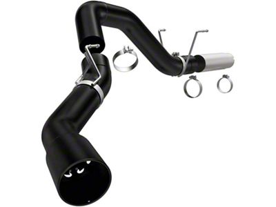 Magnaflow Black DPF Series Single Exhaust System; Side Exit (19-24 6.7L RAM 3500)