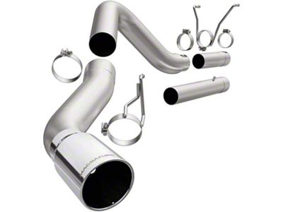 Magnaflow PRO DPF Series Single Exhaust System with Polished Tip; Side Exit (11-18 6.7L RAM 3500)