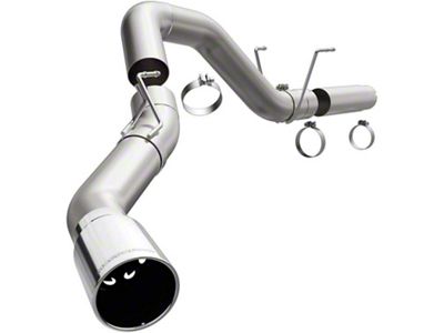 Magnaflow PRO DPF Series Single Exhaust System with Polished Tip; Side Exit (19-24 6.7L RAM 3500)