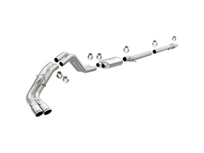 Magnaflow MF Series Dual Exhaust System with Polished Tips; Rear Exit (19-23 Ranger)