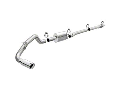 Magnaflow MF Series Single Exhaust System with Polished Tip; Side Exit (19-23 Ranger)