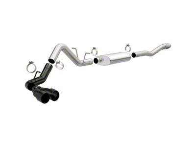 Magnaflow Street Series Black Single Exhaust System with Dual Black Tips; Side Exit (14-18 6.2L Sierra 1500)