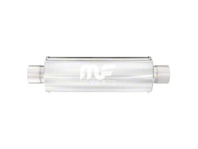 Magnaflow 6-Inch Round Straight-Through Performance Muffler; 3-Inch Inlet /3-Inch Outlet (Universal; Some Adaptation May Be Required)