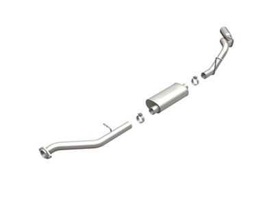 Magnaflow Street Series Single Exhaust System with Polished Tip; Side Exit (99-06 4.3L Sierra 1500)