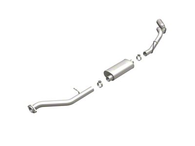 Magnaflow Street Series Single Exhaust System with Polished Tip; Side Exit (99-06 4.8L Sierra 1500)