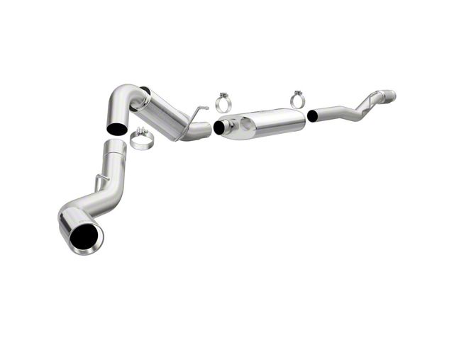 Magnaflow Street Series Single Exhaust System with Polished Tip; Side Exit (14-18 6.2L Sierra 1500 Crew Cab w/ 6.50-Foot Standard Box)