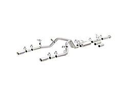 Magnaflow Street Series Dual Exhaust System with Polished Tips; Rear Exit (11-19 6.0L Sierra 3500 HD)