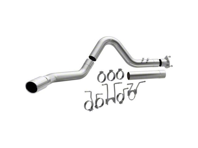 Magnaflow PRO DPF Series Dual Exhaust System with Polished Tips; Same Side Exit (20-23 6.6L Duramax Silverado 2500 HD)
