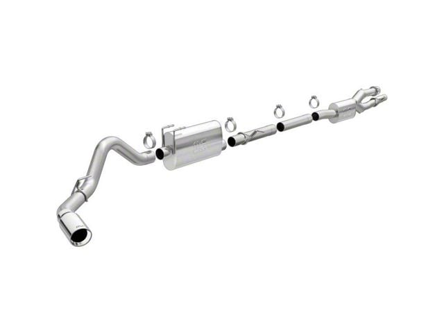Magnaflow Street Series Single Exhaust System with Polished Tip; Side Exit (20-22 7.3L F-250 Super Duty)
