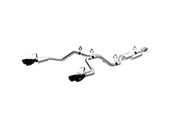 Magnaflow Street Series Dual Exhaust System with Black Chrome Tips; Rear Exit (21-25 5.3L Tahoe Premier)