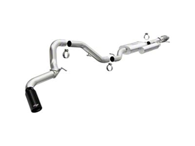 Magnaflow Street Series Single Exhaust System with Black Chrome Tip; Side Exit (21-24 5.3L Yukon)