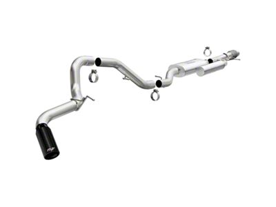Magnaflow Street Series Single Exhaust System with Black Chrome Tip; Side Exit (21-25 5.3L Yukon)