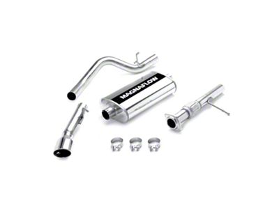 Magnaflow Street Series Single Exhaust System with Polished Tip; Side Exit (07-08 5.3L Yukon)