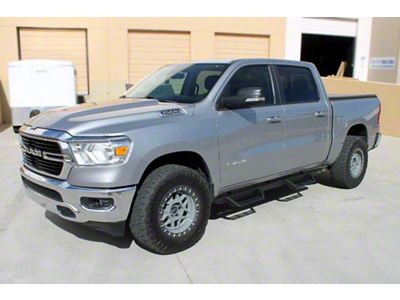 CYC Engineering RT Gen 2 Drop Side Step Bars; Black Textured (19-25 RAM 1500 Crew Cab)