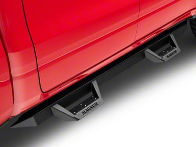 Magnum RT Drop Side Step Bars; Black Textured (19-24 RAM 1500 Crew Cab)