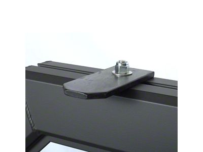 Magnum Headache Rack Antenna Mounting Bracket; Matte Black (Universal; Some Adaptation May Be Required)