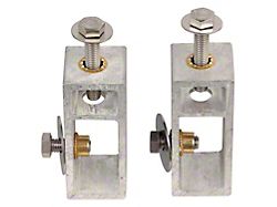 Magnum Headache Rack Stake Pocket Tie Downs; Set of 2 (03-09 RAM 3500)