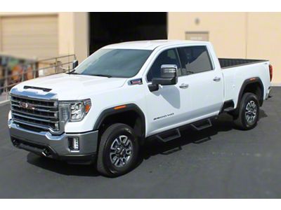 CYC Engineering RT Gen 2 Drop Side Step Bars; Black Textured (19-25 Silverado 1500 Crew Cab)