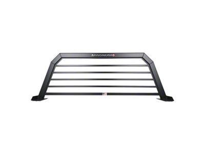 Magnum Standard Headache Rack; Matte Black (2024 Silverado 3500 HD)
