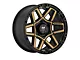 Mamba Offroad Wheels Type M23 Matte Black with Bronze Face 5-Lug Wheel; 17x9; 12mm Offset (02-08 RAM 1500, Excluding Mega Cab)