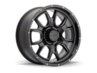 Mamba Offroad Wheels Type M19 Matte Black 8-Lug Wheel; 20x9; 19mm Offset (01-06 Sierra 2500 HD)
