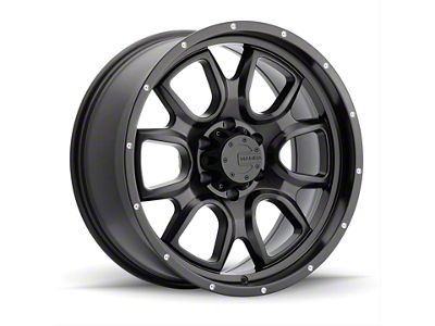 Mamba Offroad Wheels Type M19 Matte Black 8-Lug Wheel; 20x9; 19mm Offset (11-14 Sierra 2500 HD)
