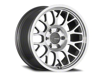 Mamba Offroad Wheels M28 Silver with Mirror Machine Face 6-Lug Wheel; 17x9; -12mm Offset (07-14 Tahoe)