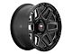 Mamba Offroad Wheels Type M23 Gloss Black Machined 6-Lug Wheel; 17x9; 12mm Offset (07-14 Tahoe)