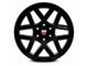 Mamba Offroad Wheels Type M23 Gloss Black Machined 6-Lug Wheel; 17x9; -12mm Offset (07-14 Tahoe)
