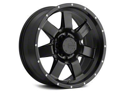 Mamba Offroad Wheels Type M14 Matte Black 6-Lug Wheel; 20x9; 12mm Offset (07-14 Yukon)