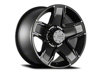 Mamba Offroad Wheels M13 Matte Black 5-Lug Wheel; 15x8; 13mm Offset (87-90 Dakota)