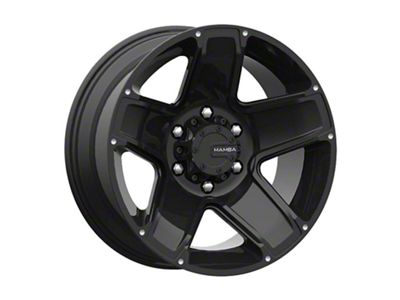 Mamba Offroad Wheels Type M13 Matte Black 6-Lug Wheel; 18x9; -12mm Offset (19-25 RAM 1500)