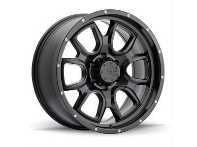 Mamba Offroad Wheels Type M19 Matte Black 6-Lug Wheel; 18x9; -12mm Offset (19-25 RAM 1500)
