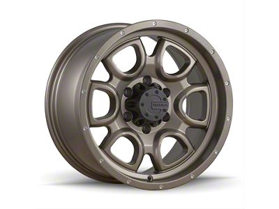 Mamba Offroad Wheels Type M19 Matte Bronze 6-Lug Wheel; 18x9; -12mm Offset (19-25 RAM 1500)
