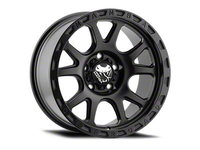 Mamba Offroad Wheels Type M27 Matte Black 6-Lug Wheel; 18x9; 12mm Offset (19-25 RAM 1500)