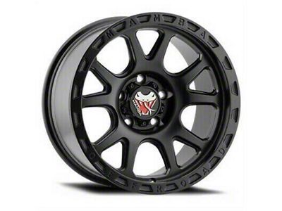 Mamba Offroad Wheels Type M27 Matte Black 6-Lug Wheel; 20x9; 12mm Offset (19-25 Silverado 1500)