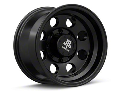 Mammoth 8 Aluminum Matte Black 8-Lug Wheel; 16x10; -24mm Offset (01-06 Sierra 2500 HD)