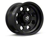 Mammoth 8 Aluminum Matte Black 8-Lug Wheel; 16x10; -24mm Offset (01-06 Silverado 3500 HD SRW)