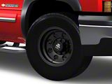 Mammoth 8 Aluminum Matte Black 8-Lug Wheel; 16x10; -24mm Offset (01-06 Silverado 3500 HD SRW)