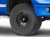 Mammoth Flow Satin Black 5-Lug Wheel; 17x8.5; -6mm Offset (02-08 RAM 1500, Excluding Mega Cab)