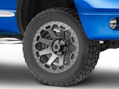 Mammoth Synister Charcoal 5-Lug Wheel; 20x9; -6mm Offset (02-08 RAM 1500, Excluding Mega Cab)